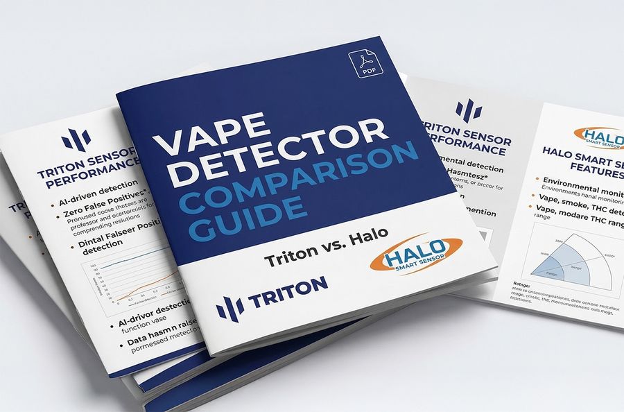 Vape Detector Comparison Guide — Triton vs. Halo
